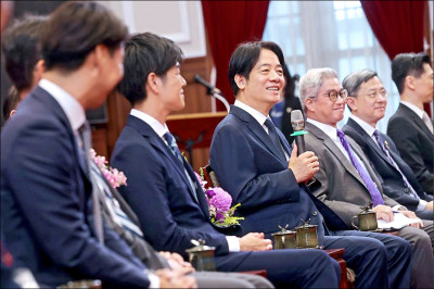 會見日本自民黨青年局海外研修團 賴盼台日更深入合作 維護印太和平