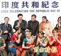 印度75週年國慶 駐台代表:民主為和平基石 肯定台灣選舉 印度75週年國慶 駐台代表:民主為和平基石 肯定台灣選舉