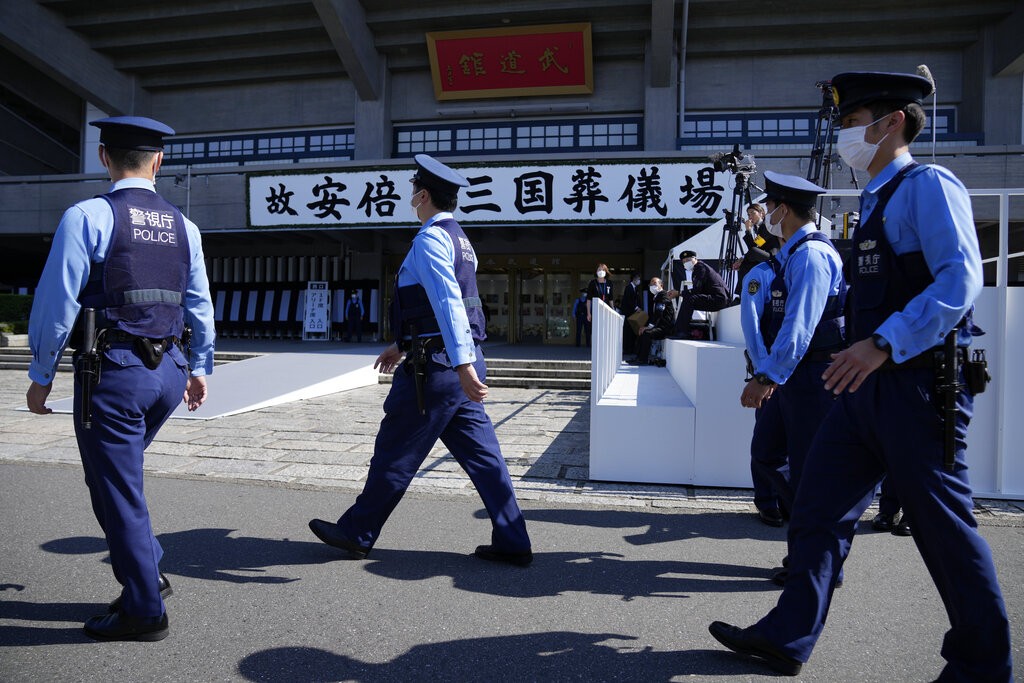 【9/27安倍國葬圓滿落幕】蘇嘉全、王金平與謝長廷代表出席獻花　日以「台灣」唱名！