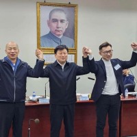 大逆轉！傅崐萁支持國民黨韓江配　秀韓國瑜、江啟臣合照喊「兄弟是永遠的」